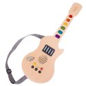 CLASSIC WORLD Drewniana Gitara Elektryczna Świecąca dla Dzieci