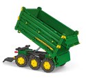 Rolly Toys Przyczepa Wywrotka Rolly Multi John Deere 3 osiowa