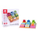 CLASSIC WORLD Układanka Geometryczna Klocki Sorter MONTESSORI 28 el.